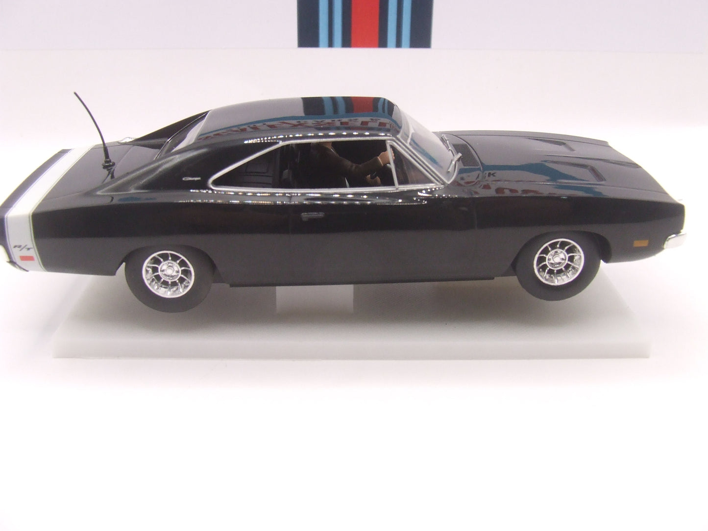 Scalextric 1969 Dodge Charger R/T – Black – 1:32 Slot Car C3218