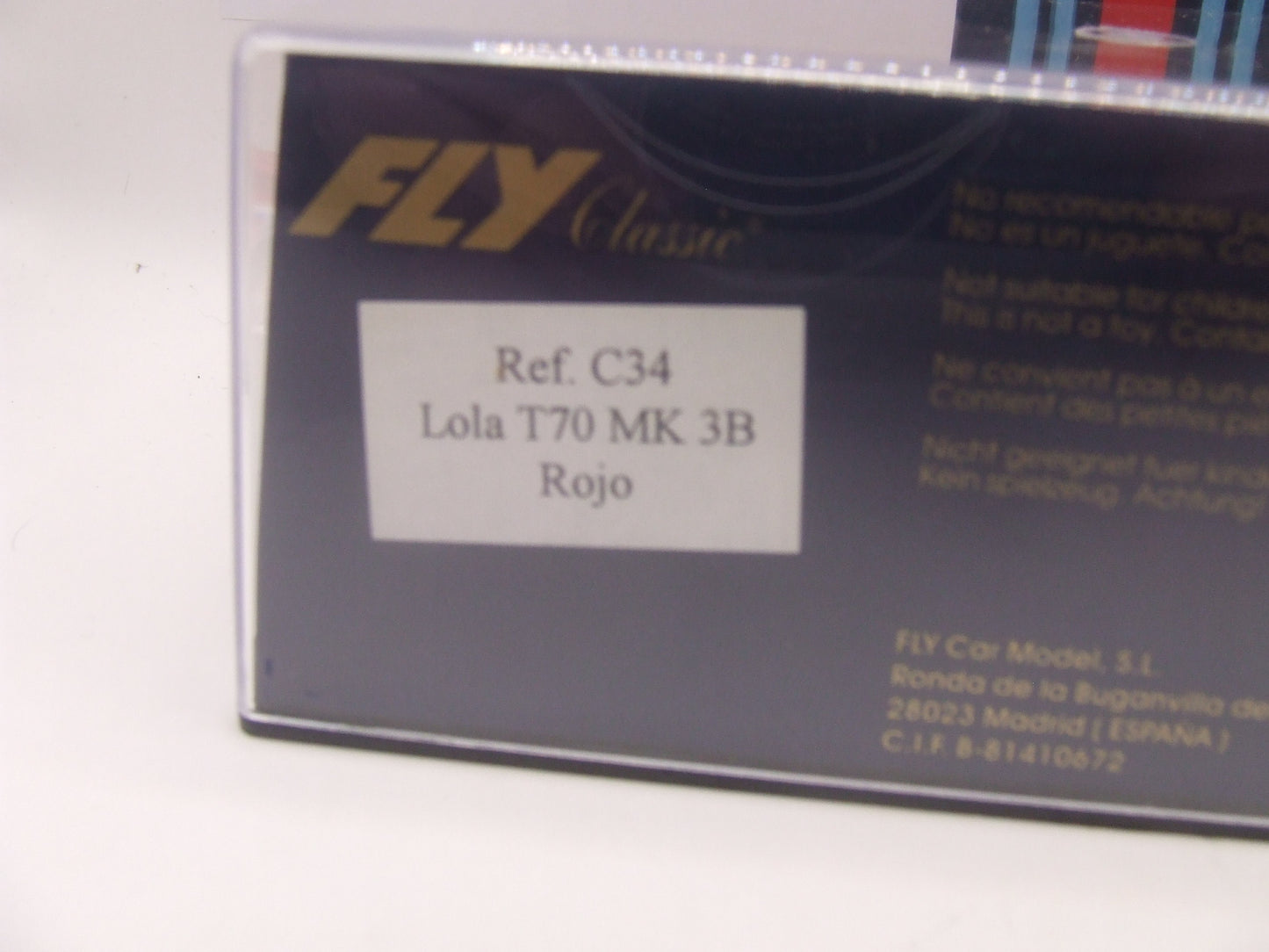 FLY Lola T70 MkIIIB "24h Le Mans 1970" #4 – Racing Team VDS – NIB – Ref. C34