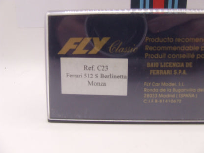 FLY Ferrari 512 S Berlinetta "Monza 70" #6 – NIB – Ref. C23