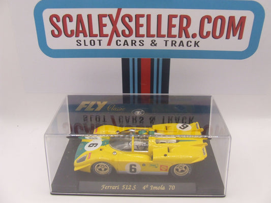 FLY Ferrari 512 S "4th Imola 1970" #6 – NIB – Ref. C2