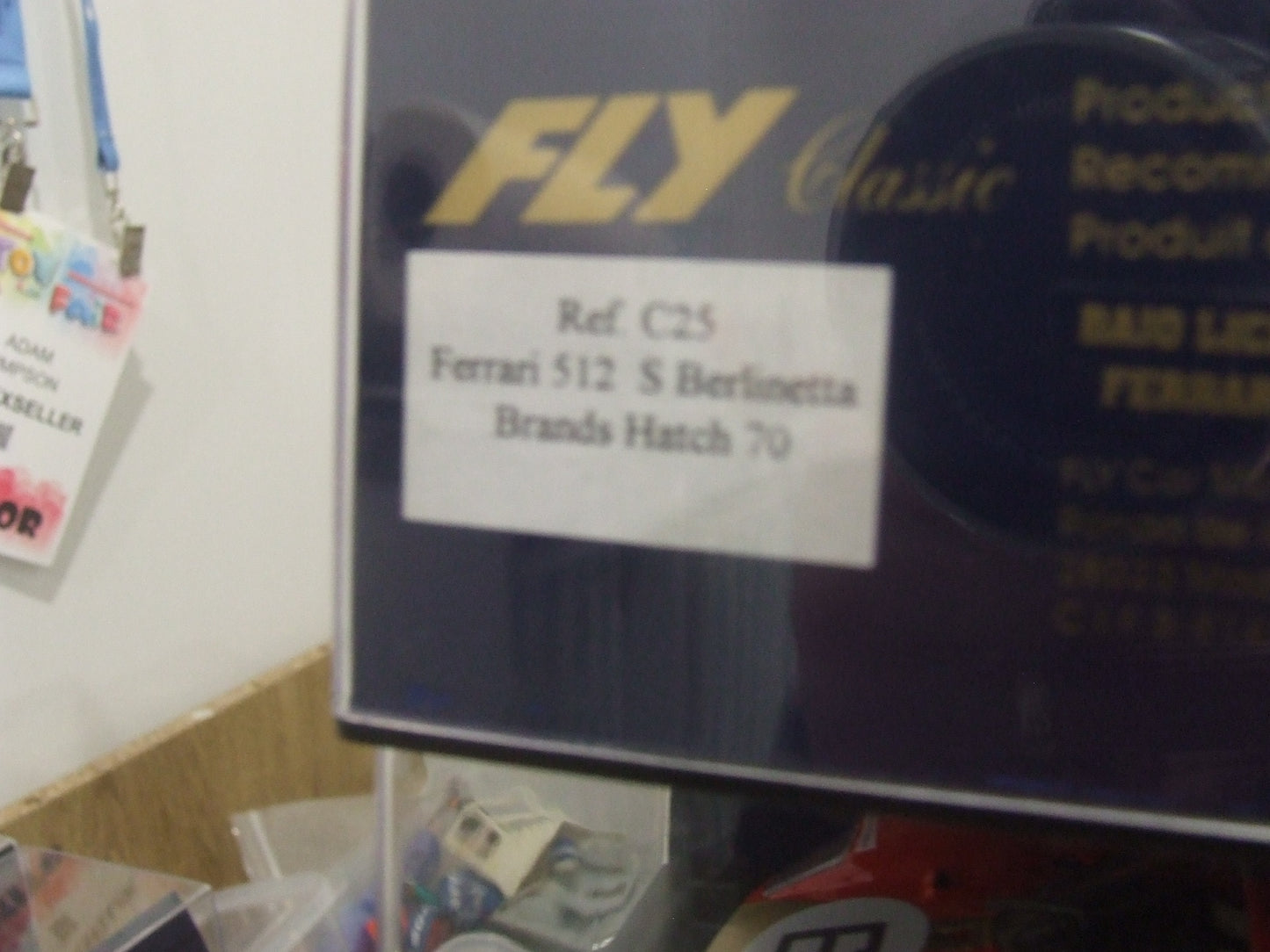 FLY Ferrari 512S Berlinetta "Brands Hatch 1970" #3 – NIB – Ref. C25