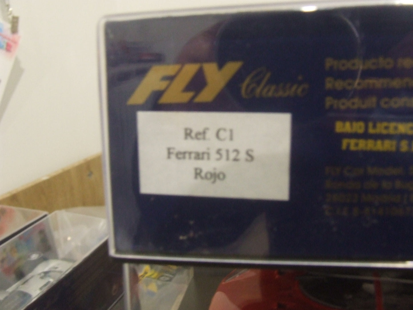 FLY Ferrari 512 S "2nd Monza 1970" #3 – NIB – Ref. C1
