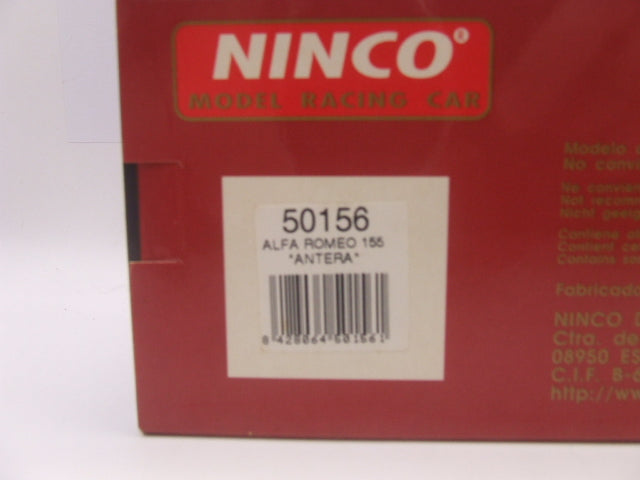 Ninco Alfa Romeo 155 V6 Ti "Antera" #13 Giudici 1:32 Slot Car (NIB)