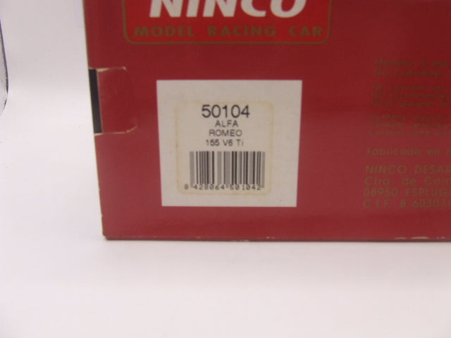 Ninco Alfa Romeo 155 V6 Ti DEKRA #1 Larini 1:32 Slot Car (NIB)