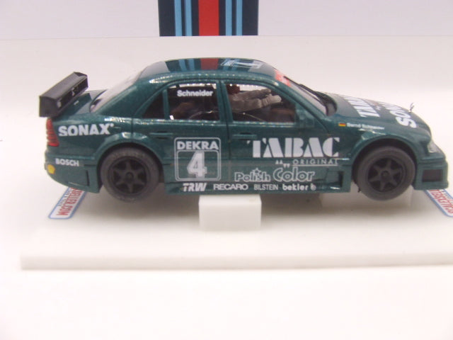 Ninco AMG Mercedes C-Klasse "Sonax/Tabac" #4 Schneider 1:32 Slot Car (NIB)