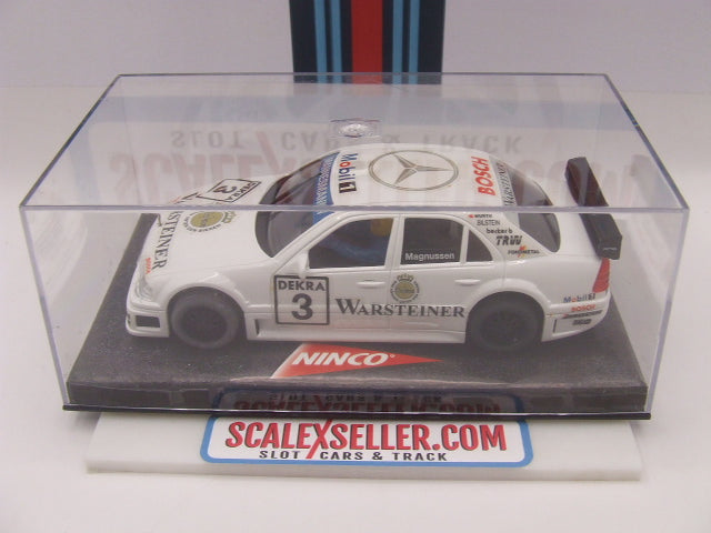 Ninco AMG Mercedes C-Klasse "Warsteiner" #3 Magnusson 1:32 Slot Car (NIB)