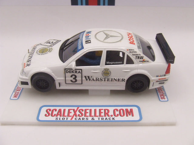 Ninco AMG Mercedes C-Klasse "Warsteiner" #3 Magnusson 1:32 Slot Car (NIB)