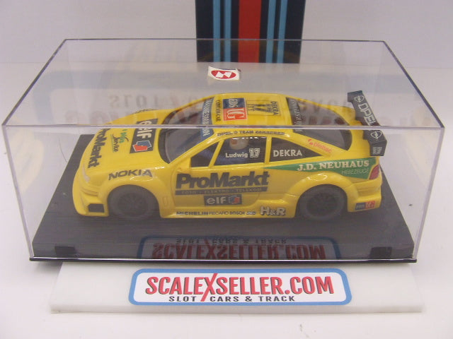 Ninco Opel Calibra "ProMarkt" #17 Klaus Ludwig 1:32 Slot Car (NIB)