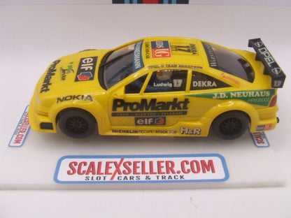 Ninco Opel Calibra "ProMarkt" #17 Klaus Ludwig 1:32 Slot Car (NIB)