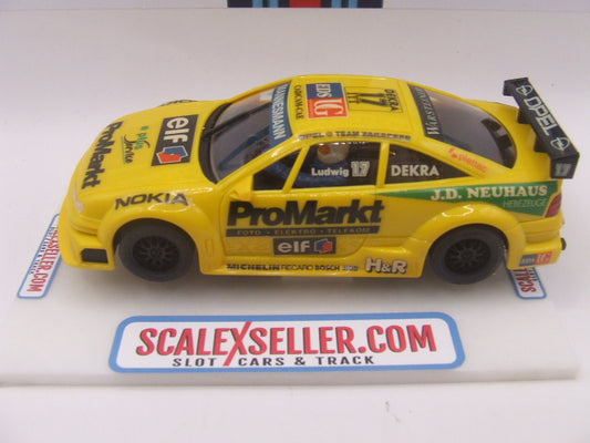 Ninco Opel Calibra "ProMarkt" #17 Klaus Ludwig 1:32 Slot Car (NIB)