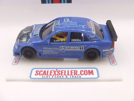 Ninco AMG Mercedes C-Klasse "Mobil 1" #21 Ellen Lohr 1:32 Slot Car (NIB)
