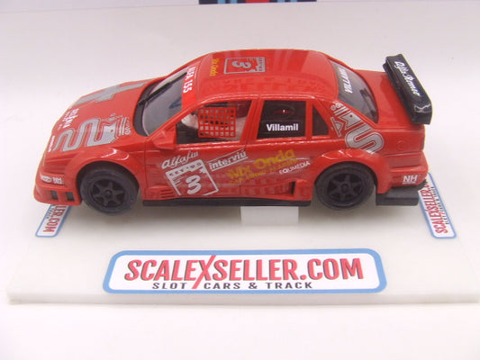 Ninco Alfa Romeo 155 V6 Ti "CET" #3 Villamil 1:32 Slot Car (NIB)