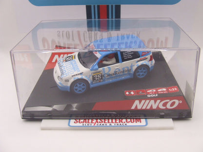 Ninco Volkswagen Golf 4x4 CaixaRenting 1:32 slot car