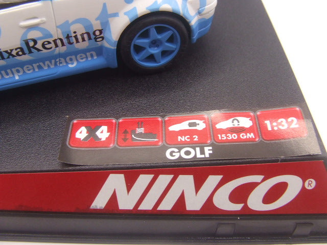 Ninco Volkswagen Golf 4x4 CaixaRenting 1:32 slot car