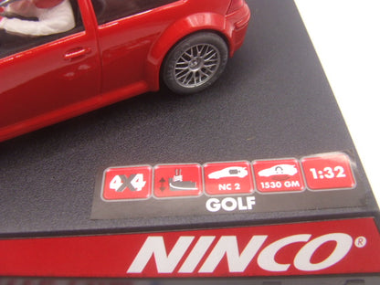 Ninco Volkswagen Golf GTI Roadcar Red 1:32 slot car
