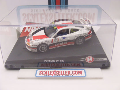 Ninco Porsche 911 GT3 "Chereau" #17 1:32 Slot Car (NIB)