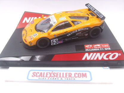 Ninco McLaren F1 GTR "Franck Muller" #53 1:32 Slot Car (NIB)