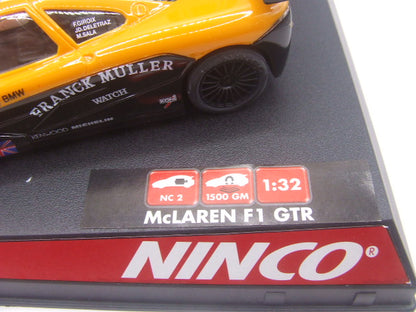 Ninco McLaren F1 GTR "Franck Muller" #53 1:32 Slot Car (NIB)