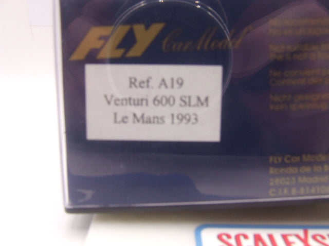 FLY Venturi 600 LM "Boureau Industries" #92 – Le Mans 1993 – NIB – Ref. A19