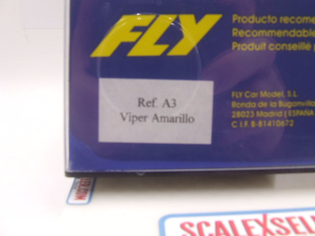FLY Dodge Viper GTS-R "Rent A Car" #41 – Le Mans 1994 – NIB – Ref. A3