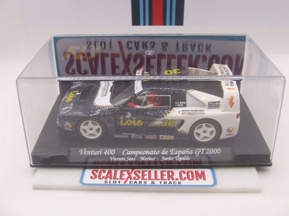 FLY Venturi 400 1:32 Slot Car – "Lois" #30 – Spanish GT Championship 2000 – NIB Secondhand