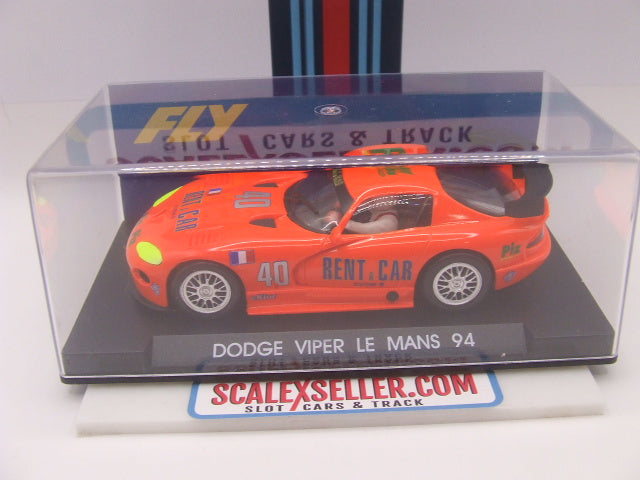 FLY Dodge Viper GTS-R "Rent A Car" #40 – Le Mans 1994 – NIB – Ref. A4