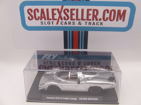 FLY Ferrari 512S Coda Lunga "Silver Edition" – NIB – Ref. 88118