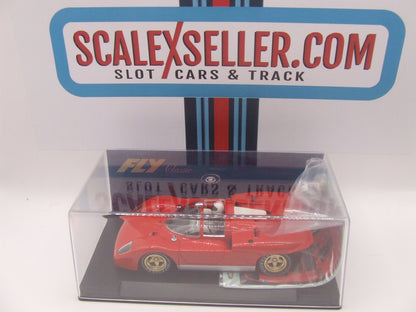 FLY Ferrari 512 S "2 Versiones" – Red, Apply-Your-Own Livery – NIB – Ref. C4