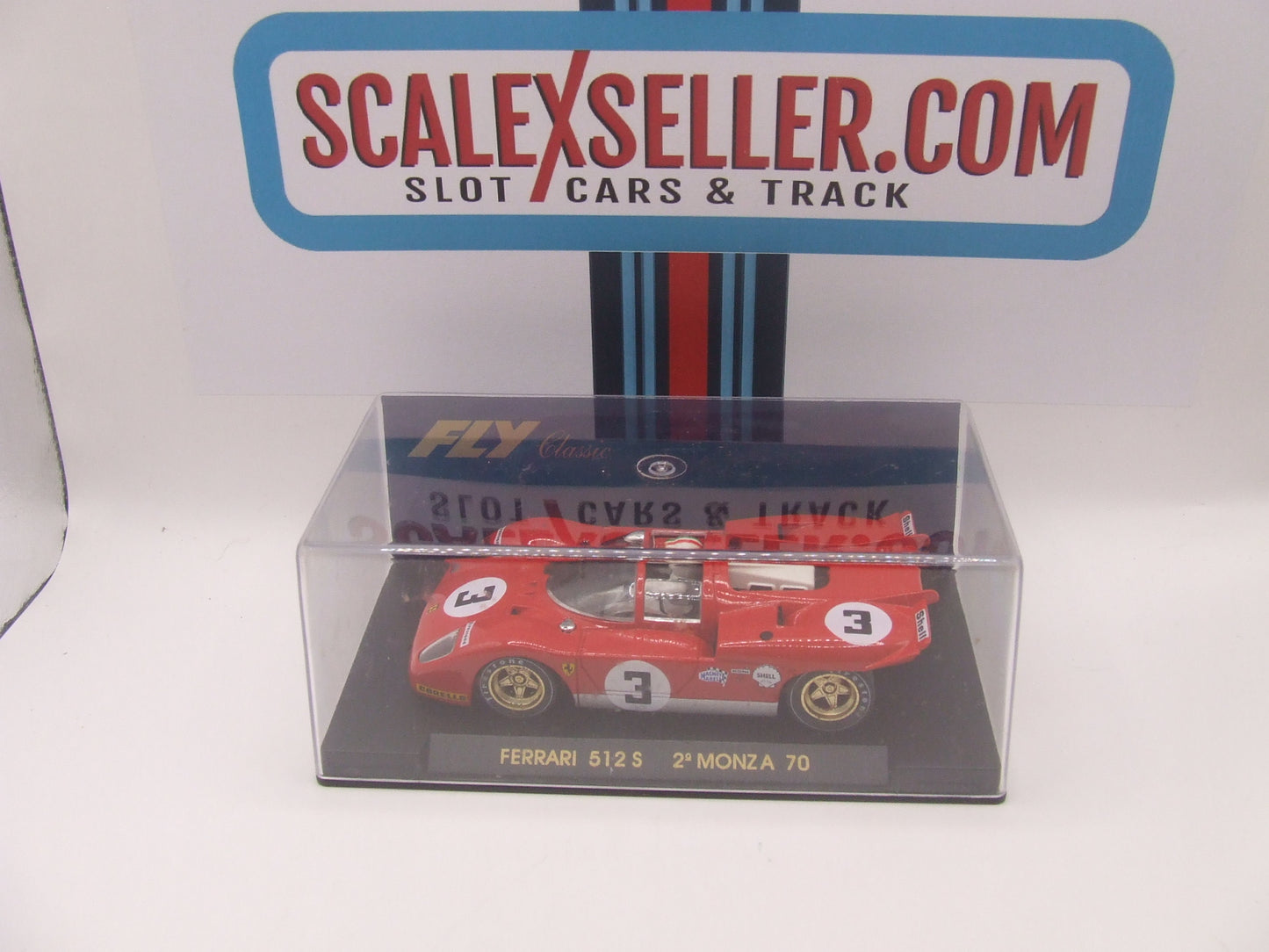 FLY Ferrari 512 S "2nd Monza 1970" #3 – NIB – Ref. C1