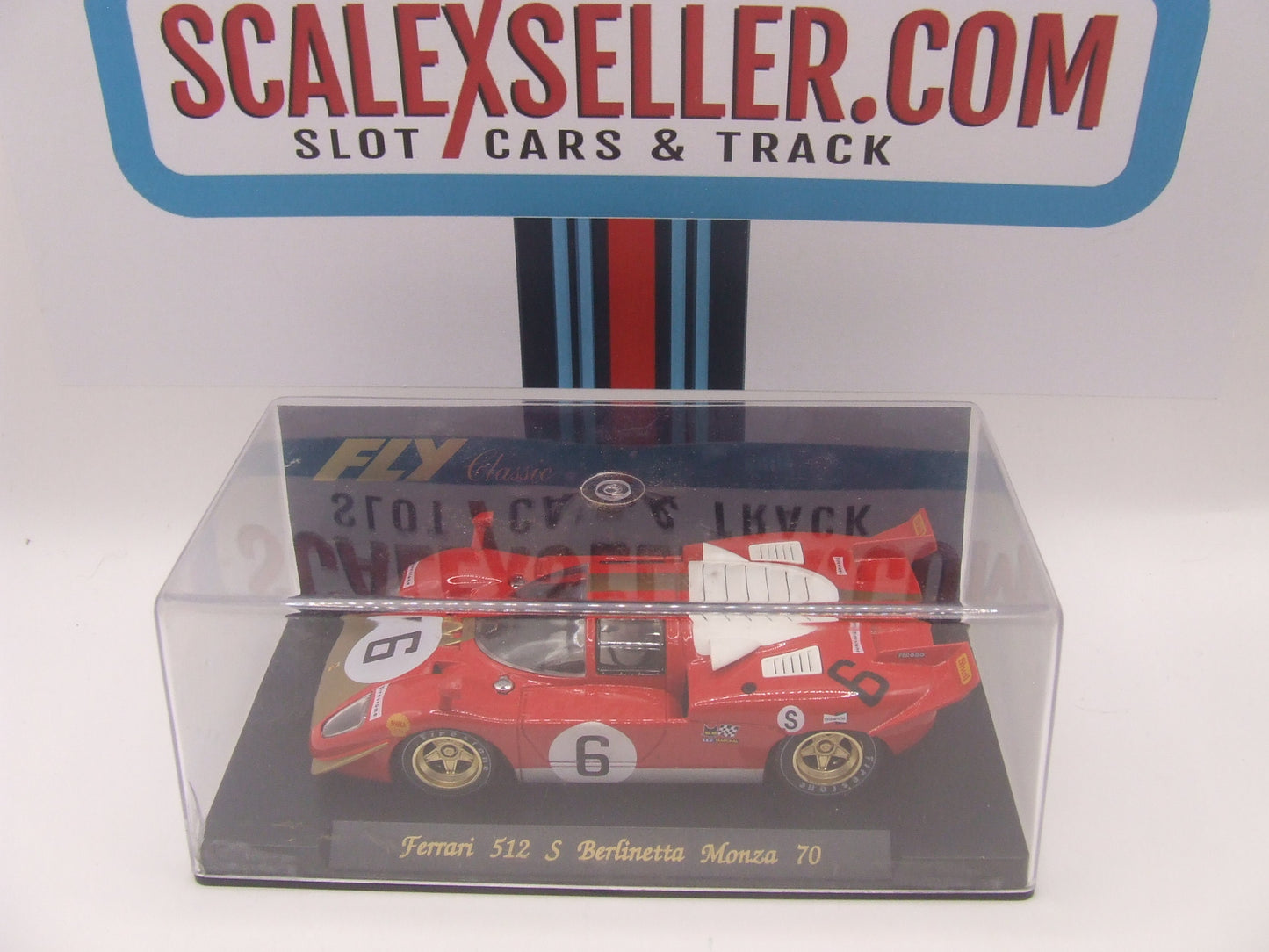 FLY Ferrari 512 S Berlinetta "Monza 70" #6 – NIB – Ref. C23