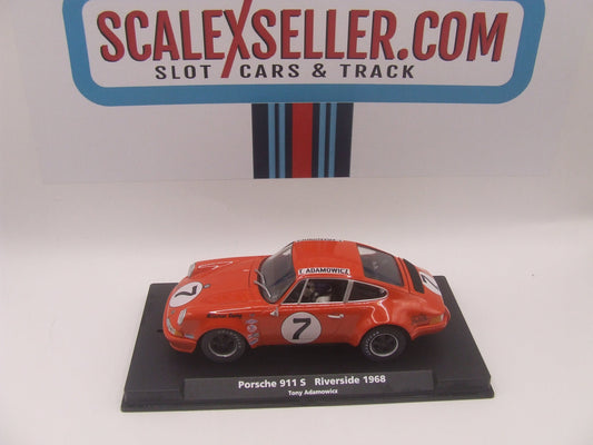 FLY Porsche 911S Riverside 1968 slot car - side view