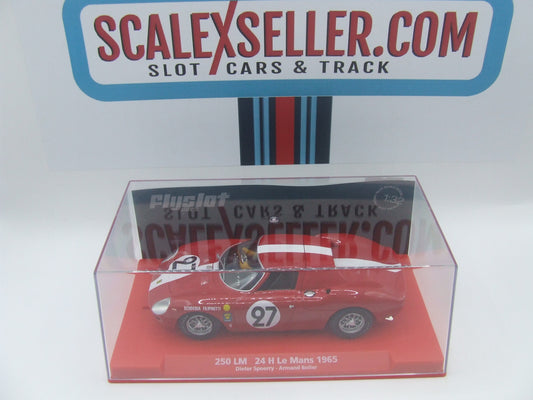 Fly F02101 - Ferrari 250 LM - Dieter Spoerry Armand Bolter  - '65 Le Mans