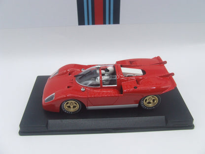 Fly C4 Ferrari 512s Spyder Two versions decals V1 #2 Amon-Merzario V2 #55 Surtees-Vaccarella 1/32 slot car