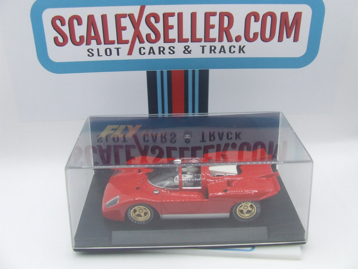 Fly C4 Ferrari 512s Spyder Two versions decals V1 #2 Amon-Merzario V2 #55 Surtees-Vaccarella 1/32 slot car