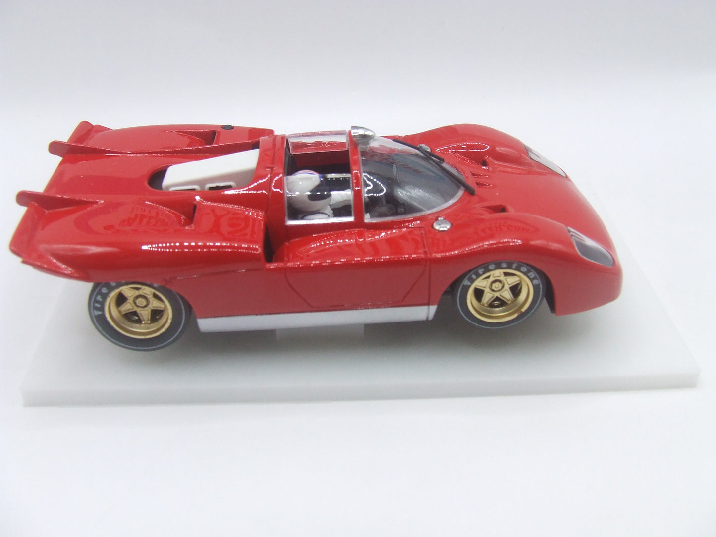 Fly C4 Ferrari 512s Spyder Two versions decals V1 #2 Amon-Merzario V2 #55 Surtees-Vaccarella 1/32 slot car