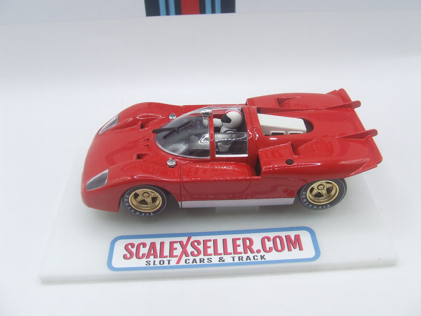 Fly C4 Ferrari 512s Spyder Two versions decals V1 #2 Amon-Merzario V2 #55 Surtees-Vaccarella 1/32 slot car