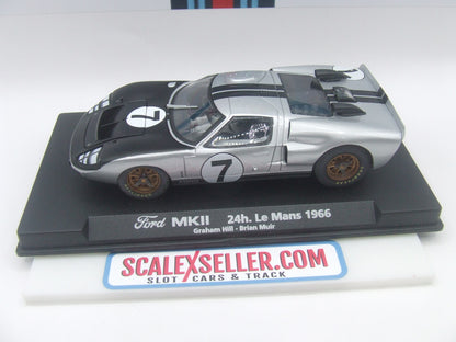 E181 Fly Ford GT40 MkII 24H Le Mans 1966, #7  Graham Hill Brian Muir 1:32 Slot Car