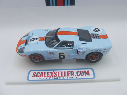 A185 Fly Ford Gulf GT40 1st Place 24H Le Mans 1969 Jacky Ickx - Jackie Oliver 1:32 Slot Car