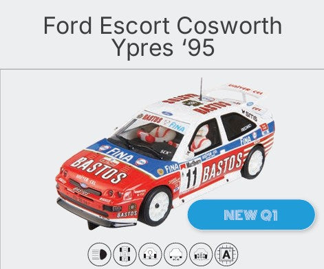 SCX Classic Ford Escort Cosworth - Ypres '95