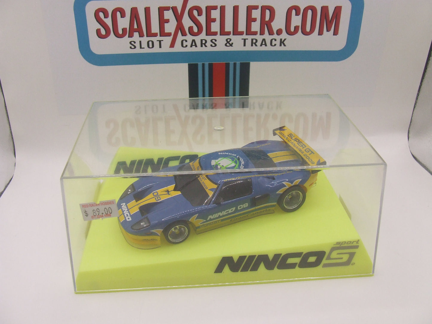 Ford GT - Ninco World Cup 2009 - Lightning 50544 1/32 slot car