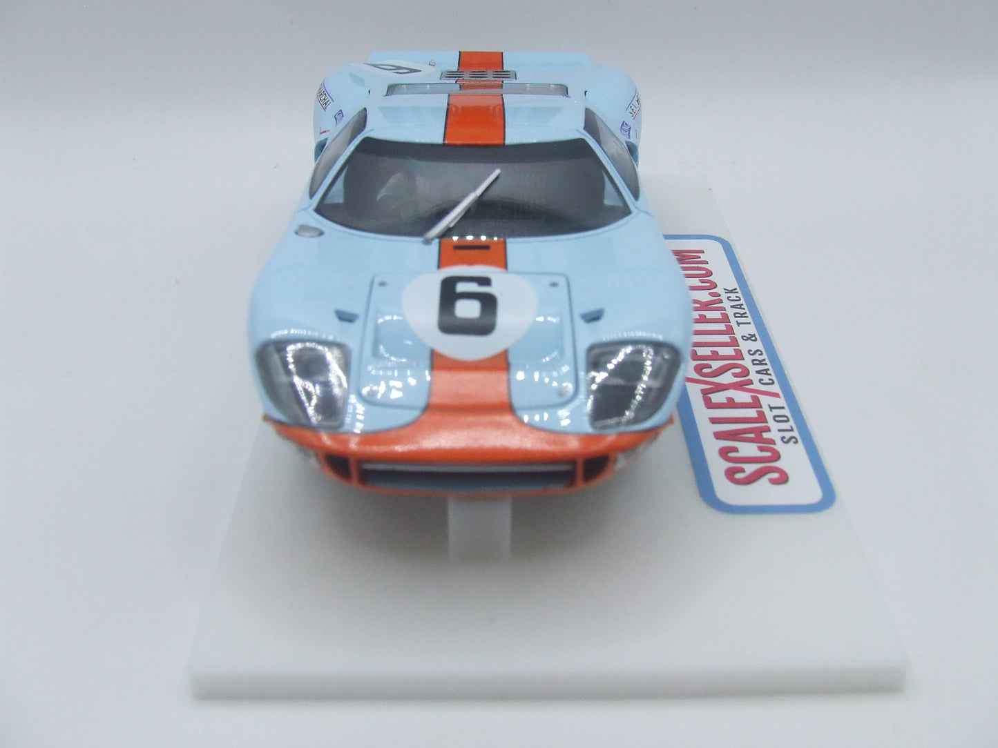 A185 Fly Ford Gulf GT40 1st Place 24H Le Mans 1969 Jacky Ickx - Jackie Oliver 1:32 Slot Car