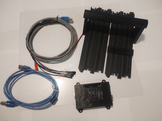 BRU - V3 Timing interface for 1/32 and 1/24 slot car tracks - Basic package 6/8 lane