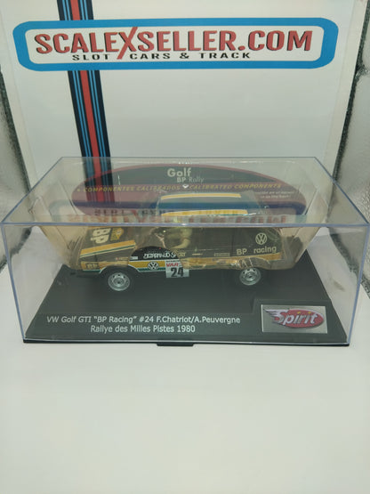 Spirit VW Golf GTI BP Racing #24 F.Chariot A.Peuvergne Rallye des Milles Pistes 1980