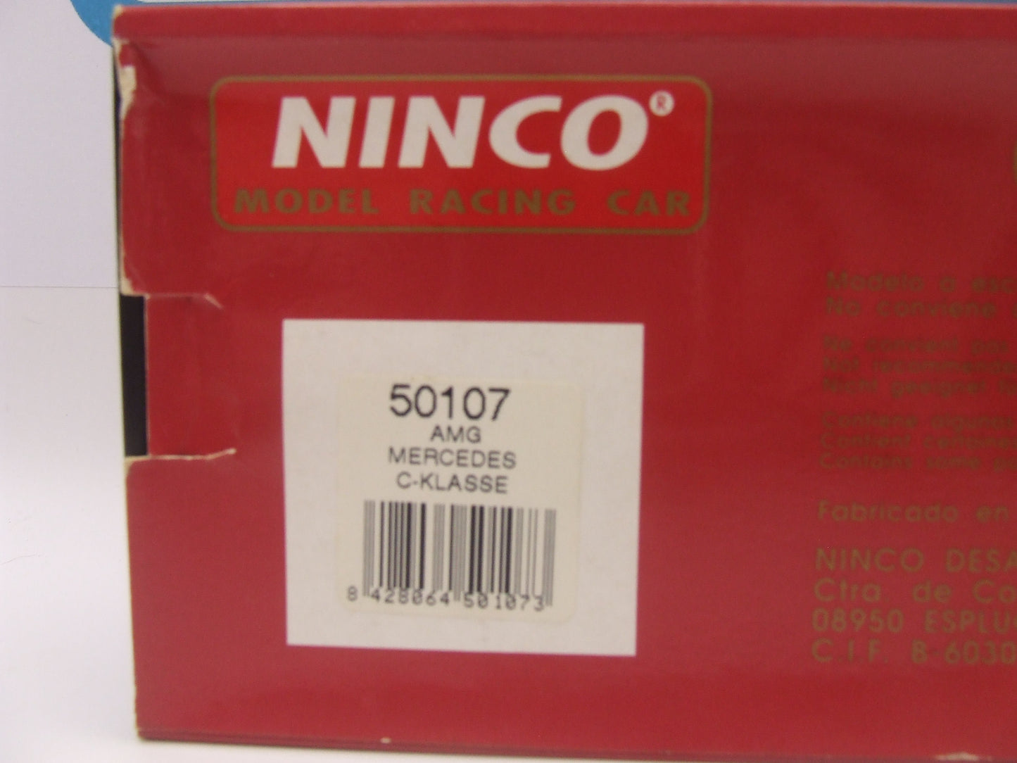 Ninco 50107 AMG Mercedes C-Klasse #14 Promarkt 1/32 scale slot car