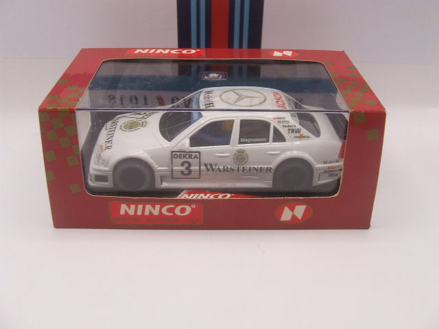 Ninco AMG Mercedes C-Klasse "Warsteiner" #3 Magnusson 1:32 Slot Car (NIB)