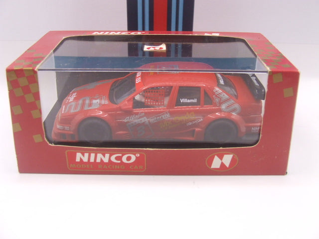 Ninco Alfa Romeo 155 V6 Ti "CET" #3 Villamil 1:32 Slot Car (NIB)