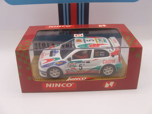 Ninco Toyota Corolla WRC "Castrol" #5 – Carlos Sainz/Luis Moya – NIB – Ref. 50165