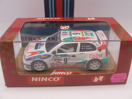 Ninco Toyota Corolla WRC "Castrol" #9 – Didier Auriol/Denis Giraudet – NIB – Ref. 50166