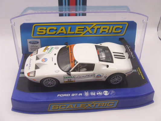 Scalextric C3290 Ford GT-R Lambda Racing No.62 White 1/32 slot car