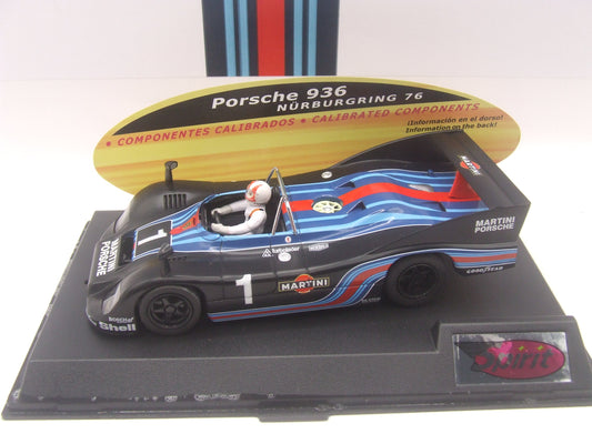Spirit 0601402 Porsche 936 #1 Nurburgring 1976 Martini Black Widow 1/32 slot car